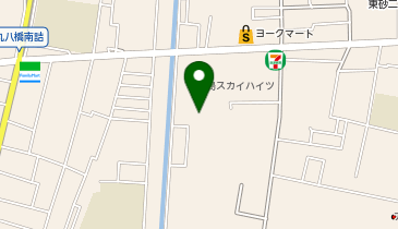 H1-136.東砂一丁目公園 (ドコモ・バイクシェア)の地図画像