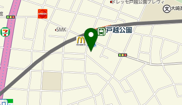 I1-81.戸越6丁目 (ドコモ・バイクシェア)の地図画像