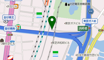 C1-61.環三浜松町駅南 (ドコモ・バイクシェア)の地図画像
