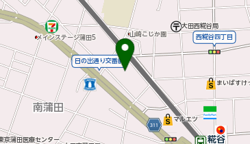 K1-86.IMPREST STAY TOKYO 蒲田 (ドコモ・バイクシェア)の地図画像