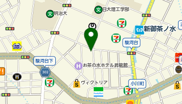 A2-23.axle御茶ノ水 (ドコモ・バイクシェア)の地図画像