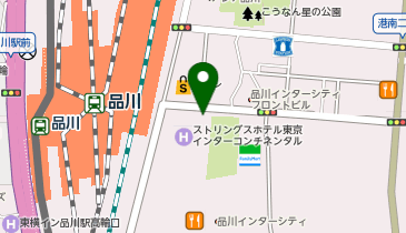 C5-35.品川駅港南口 (ドコモ・バイクシェア)の地図画像