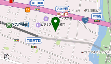 K1-91.穴守稲荷神社 (ドコモ・バイクシェア)の地図画像