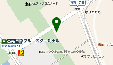 H1-158.東京国際交流館 (ドコモ・バイクシェア)の地図画像