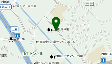 J1-34.田道広場公園 (ドコモ・バイクシェア)の地図画像