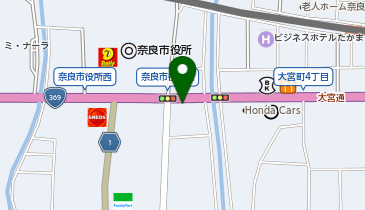 08.奈良センタービル (ドコモ・バイクシェア)の地図画像