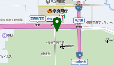 14.奈良公園登大路園地 (ドコモ・バイクシェア)の地図画像