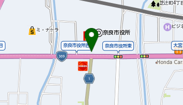20.奈良市役所 (ドコモ・バイクシェア)の地図画像