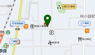 30.奈良ワシントンホテルプラザ (ドコモ・バイクシェア)の地図画像