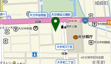 05.大手公園 (おおいたサイクルシェア)の地図画像