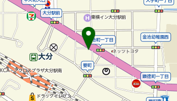 07.ドコモショップ金池店 (おおいたサイクルシェア)の地図画像