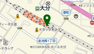 30.大分駅レンタサイクルポート (おおいたサイクルシェア)の地図画像