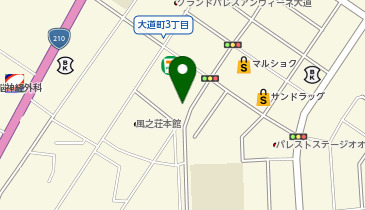 36.風之荘 本館 (おおいたサイクルシェア)の地図画像