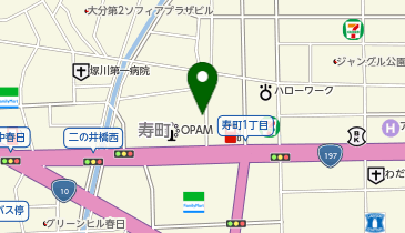 38.大分県立美術館(OPAM) (おおいたサイクルシェア)の地図画像