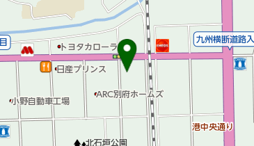 43.ホテルサンバリーアネックス (おおいたサイクルシェア)の地図画像