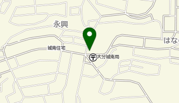 89.城南東児童公園 (おおいたサイクルシェア)の地図画像