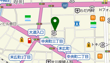 68.大分信用金庫 西新町支店 (おおいたサイクルシェア)の地図画像