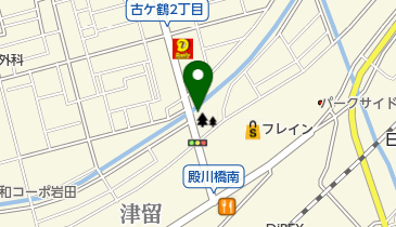 73.裏川緑地 (おおいたサイクルシェア)の地図画像