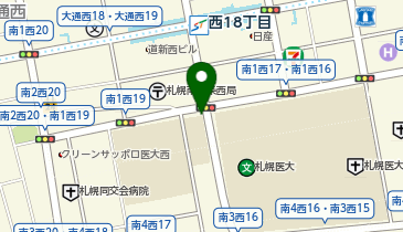 09.札幌医科大学 国際医学交流センター (ポロクル)の地図画像