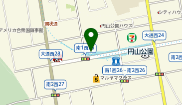 12.プライムパーク円山公園 (ポロクル)の地図画像