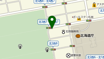 21.北海道庁別館西棟 (ポロクル)の地図画像