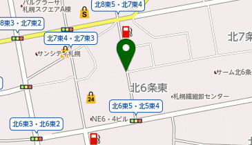 05.デ・アウネさっぽろビル (ポロクル)の地図画像