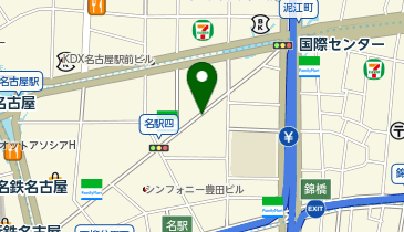 012.名鉄協商パーキング名駅4丁目第7 (カリテコバイク)の地図画像