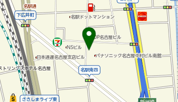 051.パナソニック名古屋中村ビル (カリテコバイク)の地図画像