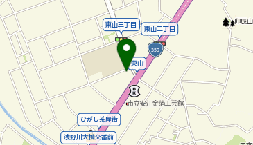 06.東山B・旧馬場小学校前 (金沢まちのり)の地図画像