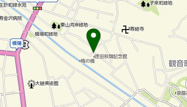 08.徳田秋聲記念館 (金沢まちのり)の地図画像