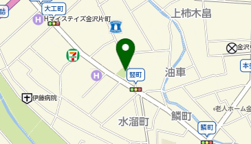 19.竪町広場 (金沢まちのり)の地図画像