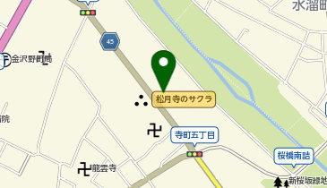25.寺町5丁目緑地 (金沢まちのり)の地図画像