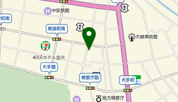 31.NTTドコモ金沢大手町ビル (金沢まちのり)の地図画像