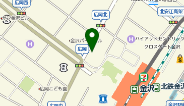 41.金沢駅西 (金沢まちのり)の地図画像
