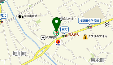 48.セブンイレブン金沢京町店 (金沢まちのり)の地図画像