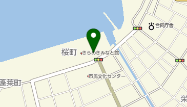 07.きらめきみなと館 (つるがシェアサイクル)の地図画像