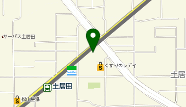 アート引越センター 松山支店 の地図画像