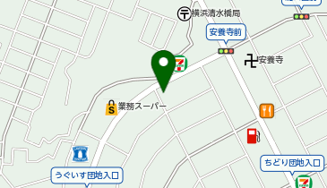 アリさんマークの引越社 港南台支店の地図画像