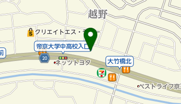 ハート引越センター多摩センターの地図画像