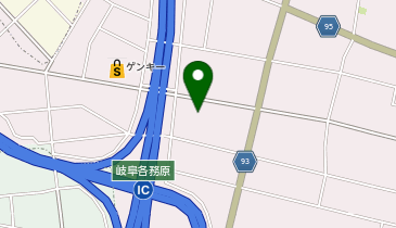 ハート引越センター岐阜センターの地図画像