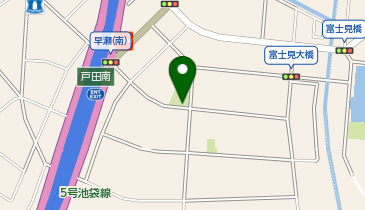 地理な　早瀬から 早瀬東公園 (HELLO CYCLING ポート)」(戸田市-HELLO CYCLING