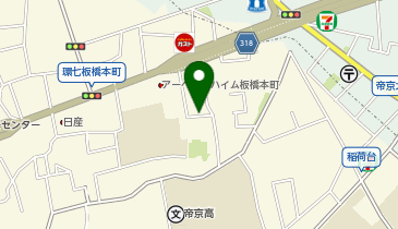 プラスパークス稲荷台第1 (HELLO CYCLING ポート)の地図画像