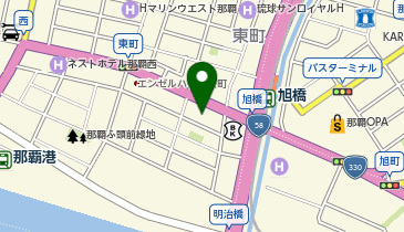ホテル リビングイン旭橋駅前 プレミア (HELLO CYCLING ポート)の地図画像