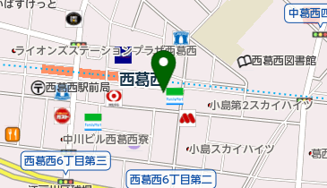 コスモ西葛西の地図画像