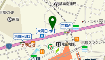 松屋の地図画像