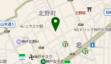 ホテル エル・エ・ルイ・ウーベン 神戸の地図画像