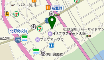 ホテル センチュリー21の地図画像