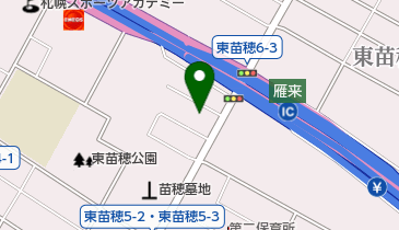 水色の詩 東苗穂の地図画像