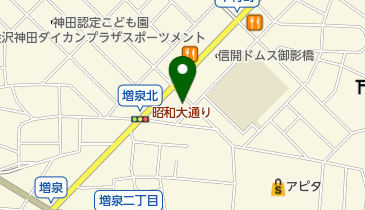 ローズベリーの地図画像