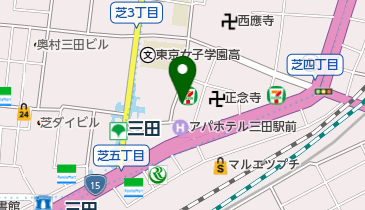 菩提樹の地図画像
